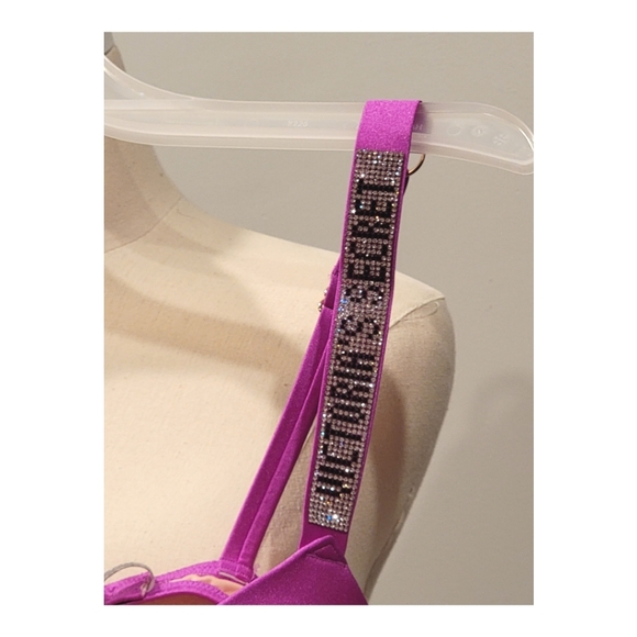 NWOT Victoria Secret Bombshell Add-2-Cups Swimsuit Push-up Top - Picture 5 of 8